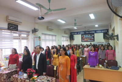 Đại hội Công đoàn trường THCS Văn Yên nhiệm kỳ 2023 - 2028