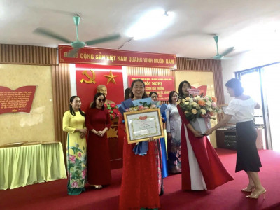 Chúc mừng cô giáo Nguyễn Thị Thanh Huyền, gv trường THCS Văn Yên đã đạt giải Ba ” NHÀ GIÁO HÀ ĐÔNG ￼TÂM HUYẾT SÁNG TẠO” năm học 2022-2023.