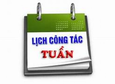 LỊCH CÔNG TÁC - TUẦN 4 (Từ ngày 25/9/2023 đến ngày 30/9/2023)·