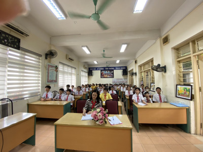 Đại hội chi đội mẫu năm học 2023-2024