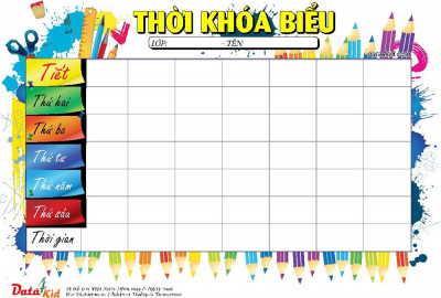 Thời khóa biểu học kì II năm học 2023-2024