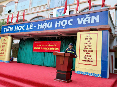 TẬP HUẤN PHÒNG CHÁY, CHỮA CHÁY – NÂNG CAO KỸ NĂNG AN TOÀN TRONG TRƯỜNG HỌC