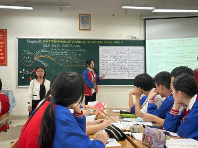 SINH HOẠT CHUYÊN ĐỀ MÔN KHOA HỌC TỰ NHIÊN – TỔ KHTN TRƯỜNG THCS VĂN YÊN