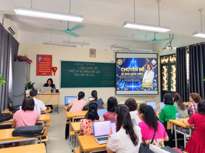 CHUYÊN ĐỀ: ỨNG DỤNG AI THIẾT KẾ KẾ HOẠCH BÀI DẠY TÍCH HỢP AI VÀ NĂNG LỰC SỐ